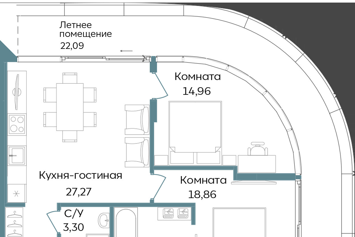 квартира г Саки фото 1