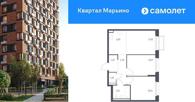 Филатов Луг, № 176 кв-л, Квартал Марьино жилой комплекс, к 2 фото
