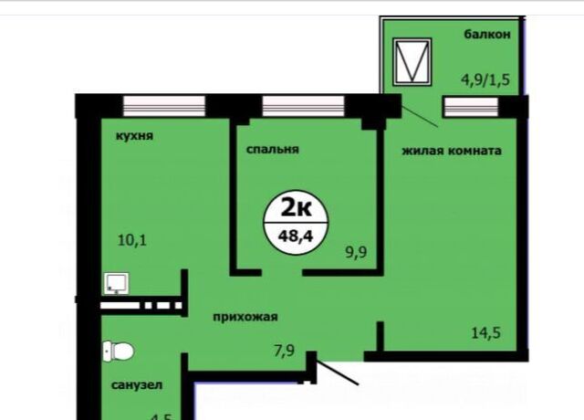 г Красноярск р-н Свердловский ул Лесников 55 фото