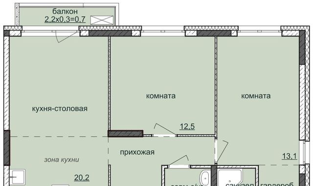 р-н Индустриальный ЖК «Ежевика» 6 жилрайон, 8-й мкр фото