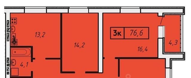 квартира г Иваново р-н Октябрьский ул Гнедина 18б фото