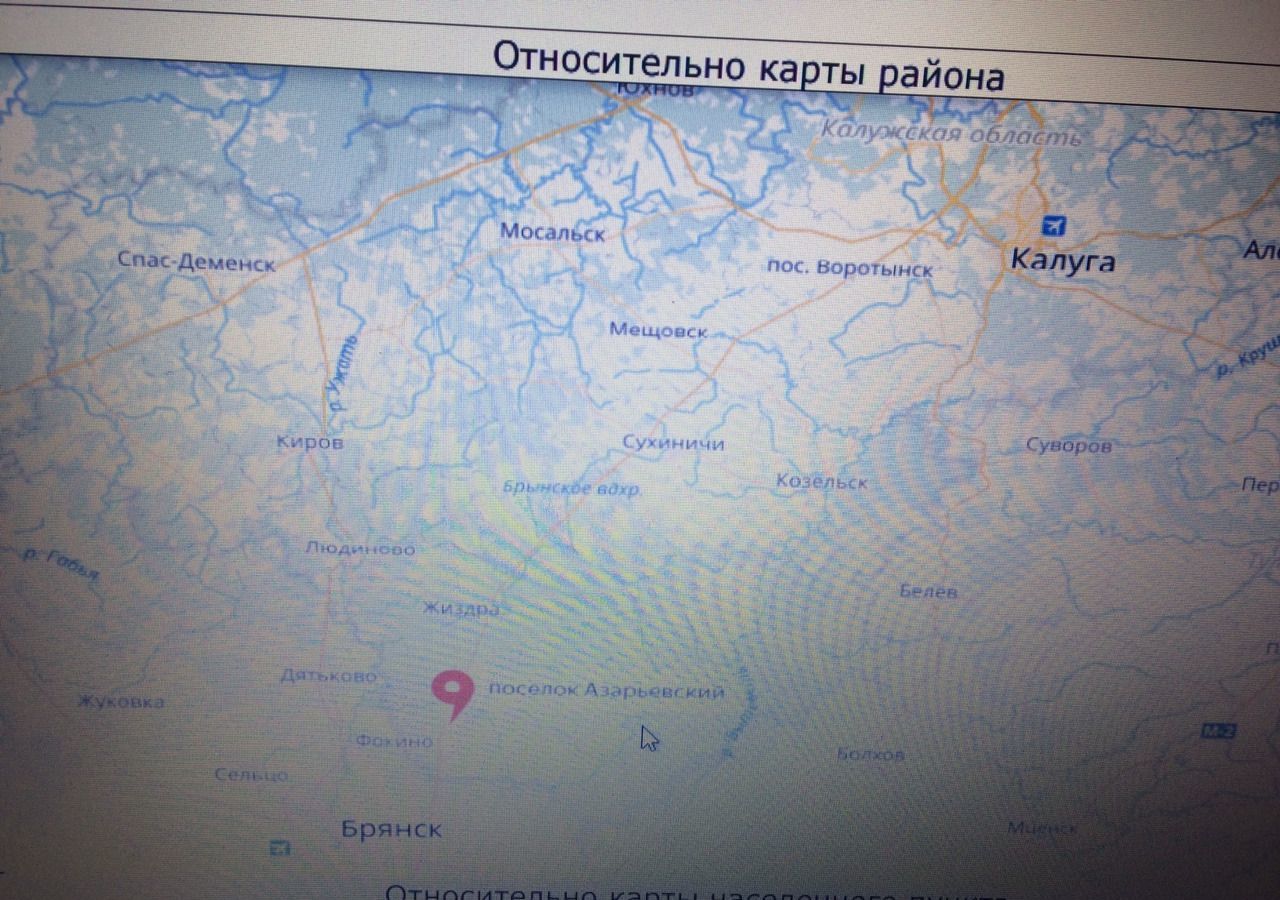 земля г Фокино М-3 Украина, 331-й километр, Калужская обл. фото 1