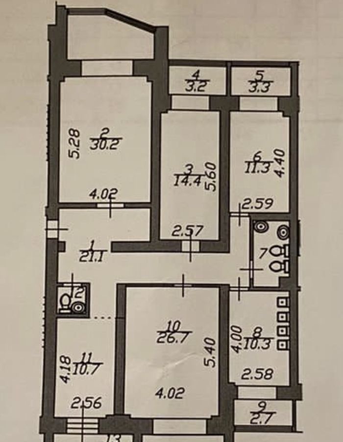 квартира г Астрахань р-н Кировский ул Куликова 62 фото 17