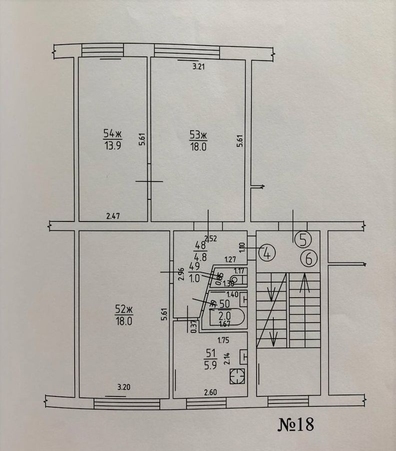 квартира г Калининград р-н Московский ул Великолукская 18 фото 16