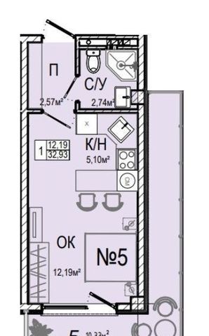 квартира г Севастополь ал Защитников 35-й батареи 11а Респ Крым фото