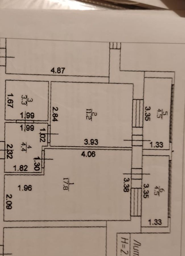 квартира р-н Зеленодольский г Зеленодольск ул Комарова 14бк/2 фото 25