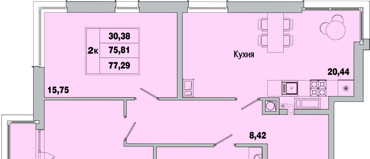 квартира г Батайск ул Ушинского 41к/1 фото 1