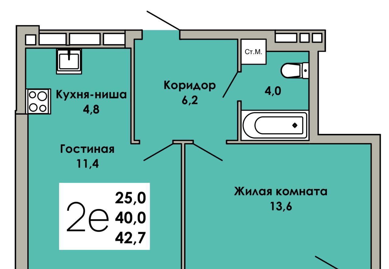 квартира г Пермь р-н Индустриальный ул Спартаковская 8 фото 1