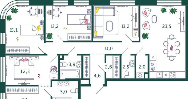 г Москва метро ЗИЛ ул Автозаводская 3/1 Корп. 1, 2, 3 фото