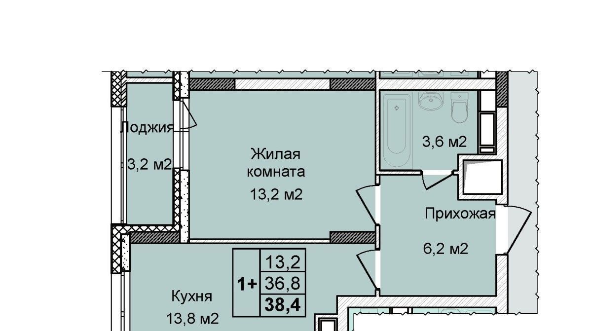 квартира г Нижний Новгород Горьковская ул Первоцветная 1 фото 1