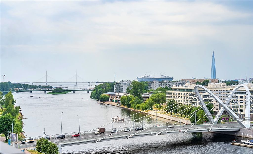 квартира г Санкт-Петербург метро Чкаловская наб Адмирала Лазарева 22 фото 9