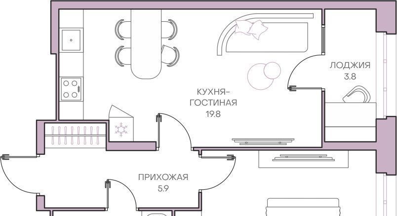 квартира г Пенза р-н Ленинский ул Революционная 34 фото 1