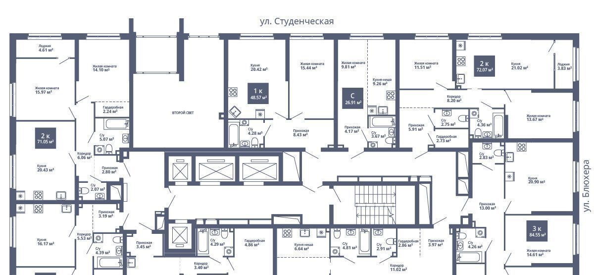 квартира г Екатеринбург Уральская ул Раевского 18/4 фото 2