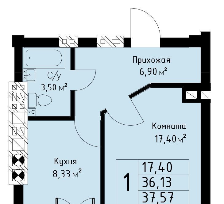 квартира г Калининград р-н Московский ул Аллея смелых фото 1