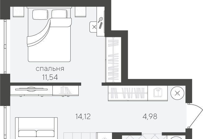 квартира г Тюмень р-н Ленинский ЖК «Скандиа. Квартал у озера» Ново-Гилевский жилрайон фото 1