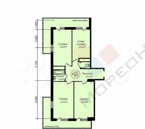 квартира г Краснодар ул им. Тюляева 3/2 Карасунский округ фото 31