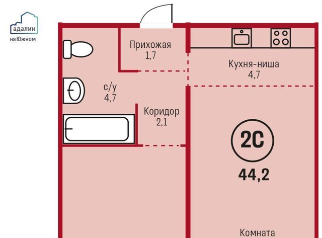 г Барнаул рп Южный ул Герцена 3к/1 фото