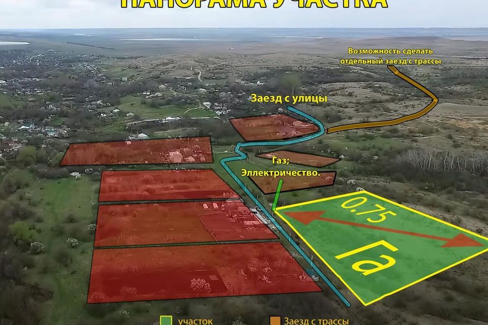 земля р-н Шпаковский ст-ца Новомарьевская пер Лесной фото 2