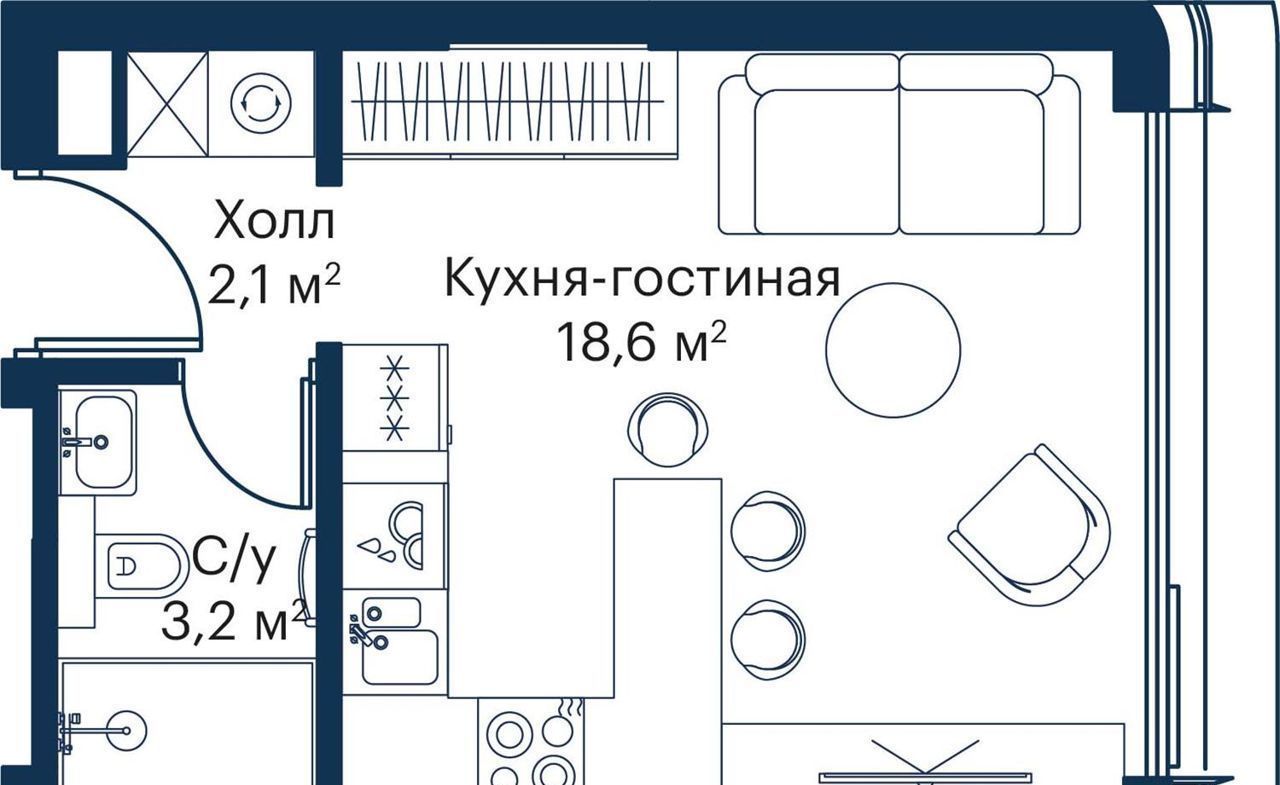 квартира г Москва метро Мякинино ш Волоколамское 8 фото 1