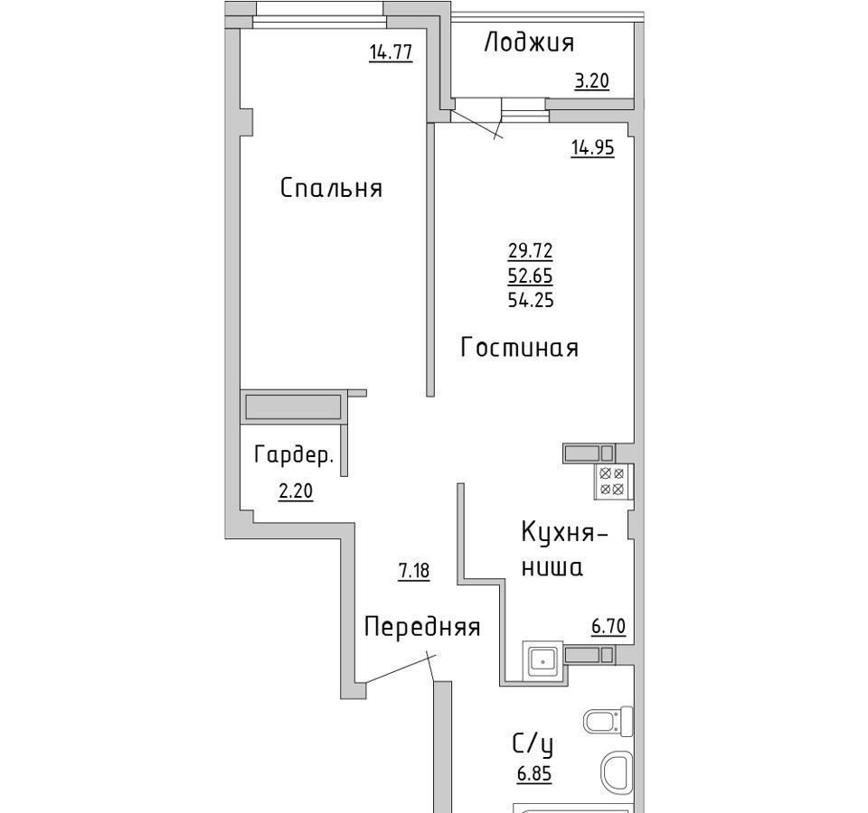 квартира г Набережные Челны р-н Комсомольский фото 1