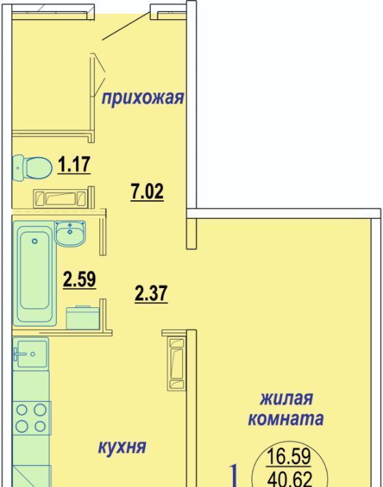 квартира г Новосибирск Золотая Нива ул В.Высоцкого 139/18 фото 3