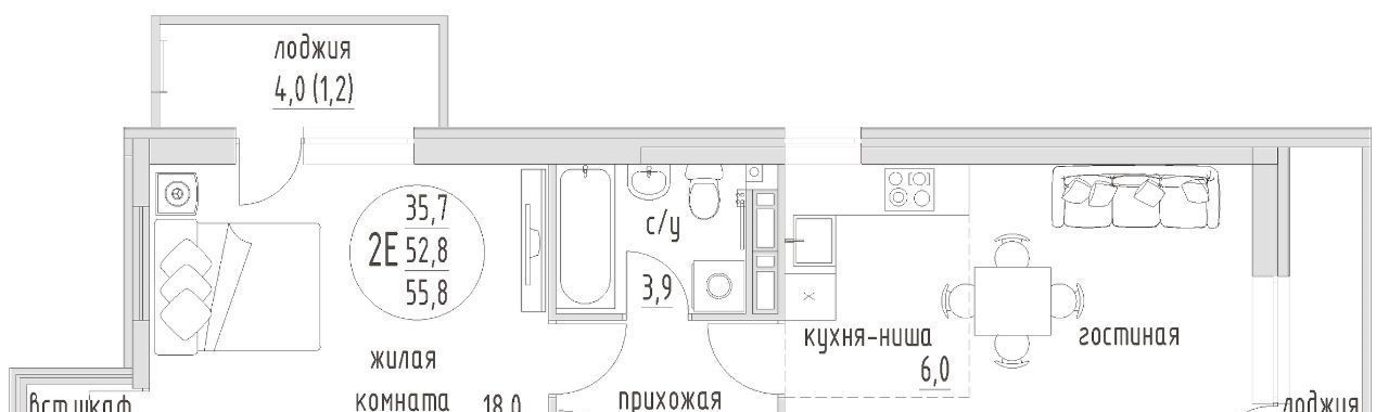 квартира г Пермь р-н Мотовилихинский б-р Гагарина 32б фото 1