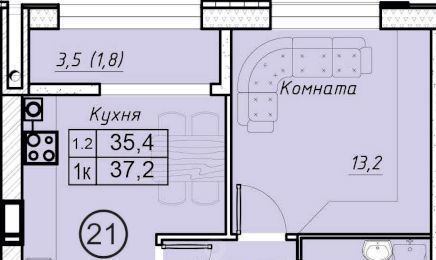 квартира г Батайск ЖК Солнечный Город жилой комплекс фото 1