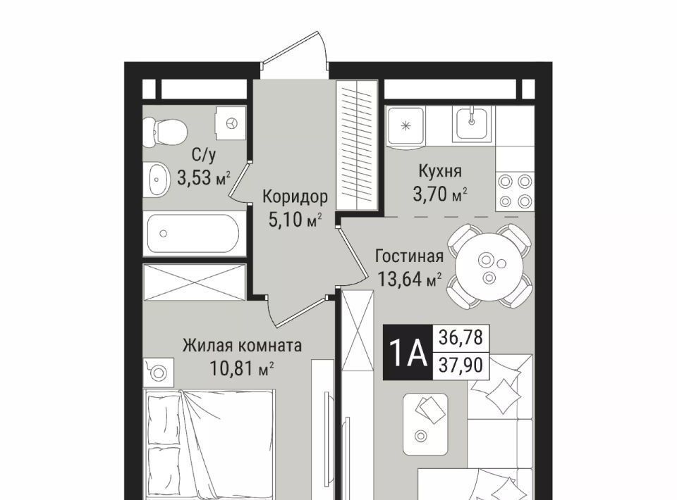 квартира г Казань Авиастроительная ул Симонова 43 фото 1