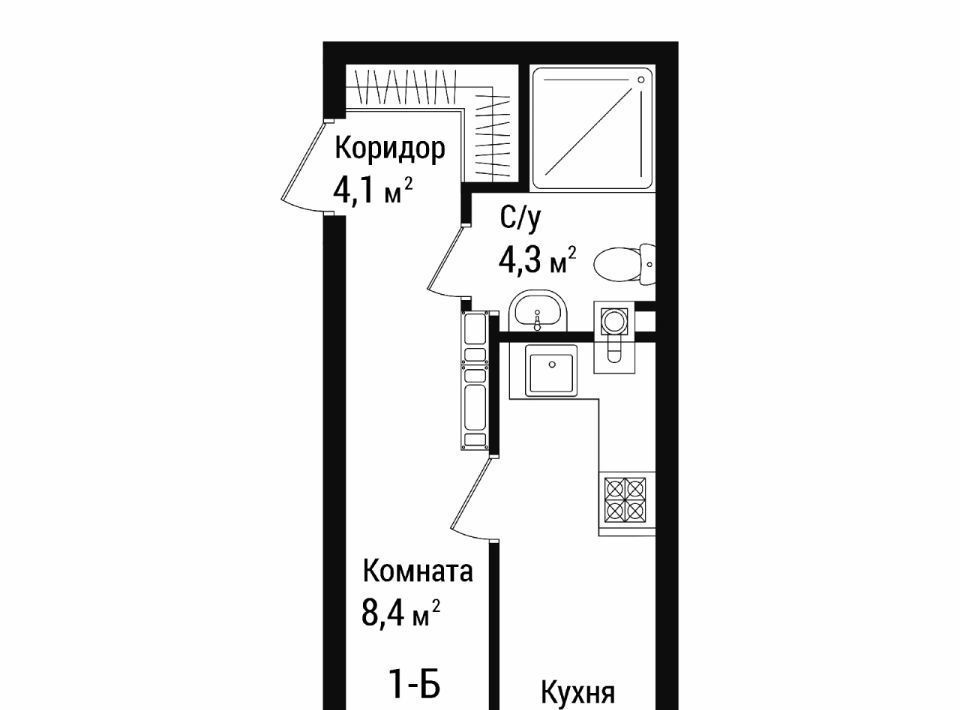 квартира г Астрахань р-н Советский ЖК «Зацаревье квартал» фото 1