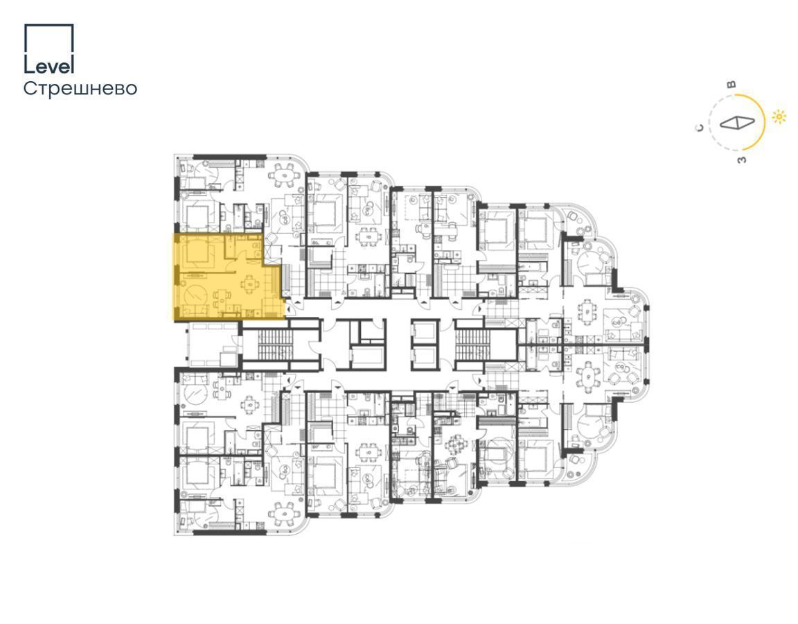 квартира г Москва метро Тушинская ш Волоколамское 3 д. 81/2 фото 2