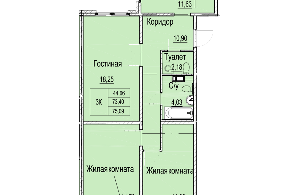 квартира г Нижний Новгород р-н Канавинский ул Вязниковская 39 фото 1