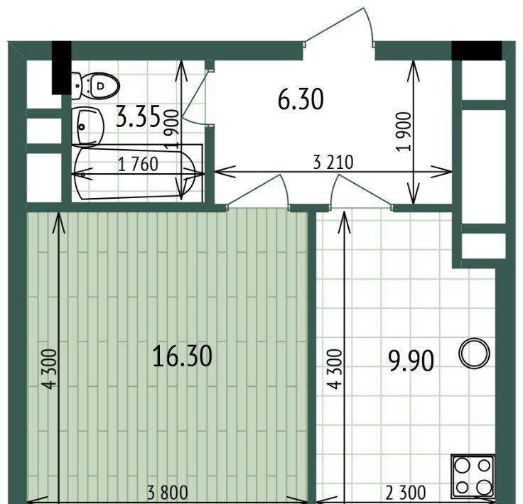 квартира г Казань Дубравная ул Абубекира Терегулова 22 фото 1