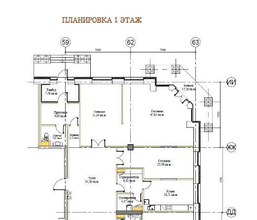 квартира г Москва метро Спортивная Хамовники ул Ефремова 19к/1 фото 19