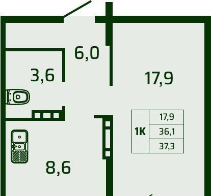 квартира г Красноярск р-н Октябрьский ул Норильская 48 фото 1