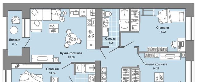 г Ульяновск р-н Заволжский Новый Город 7-й кв-л, Дивный Сад ЖК фото