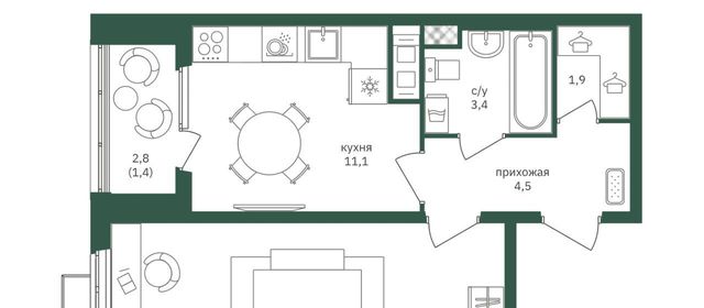 г Москва метро Лесопарковая ш Варшавское 170ек/11 фото