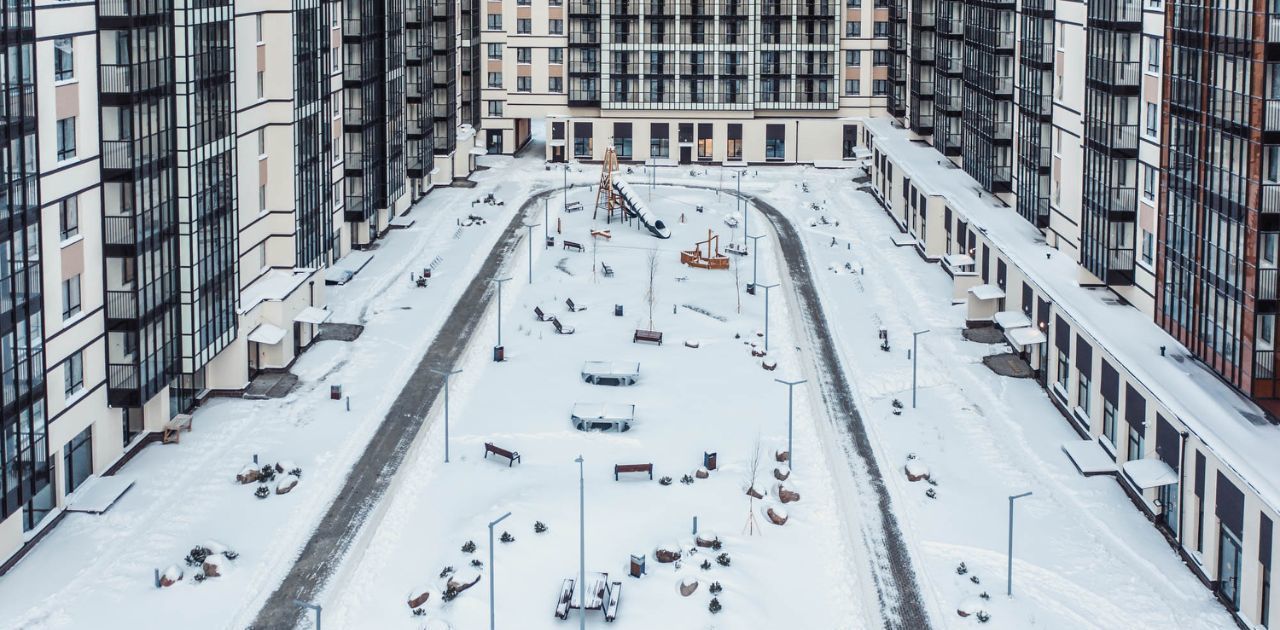 квартира г Санкт-Петербург метро Комендантский Проспект пр-кт Авиаконструкторов 63 округ Юнтолово фото 25