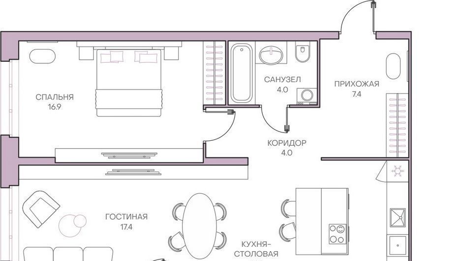 квартира г Пенза р-н Ленинский ул Революционная с 34 фото 1