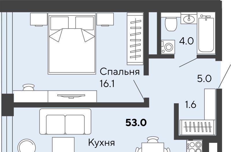 квартира г Екатеринбург ЖК Изумрудный Бор Проспект Космонавтов фото 1