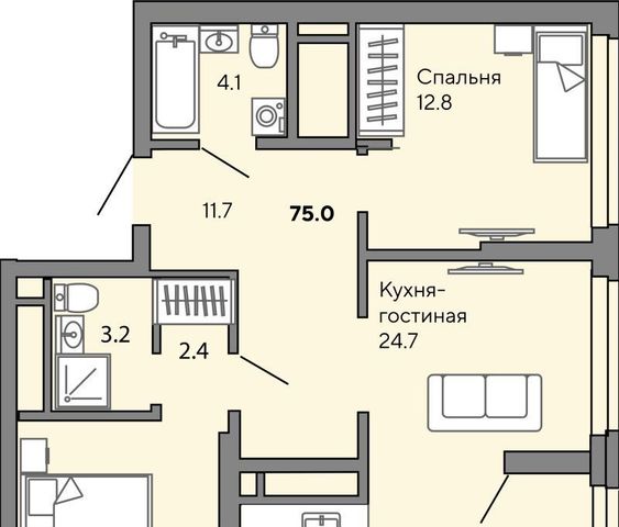 г Екатеринбург р-н Орджоникидзевский пр-кт Космонавтов 108ж Проспект Космонавтов фото