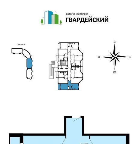 г Владимир р-н Ленинский 7-й микрорайона Юрьевец кв-л, ул. Гвардейская, 14 фото