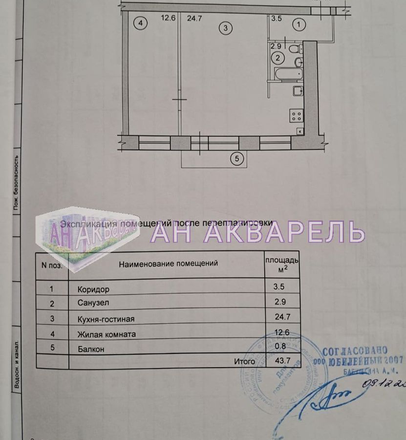 квартира г Кострома р-н Заволжский ул Голубкова 7а фото 12