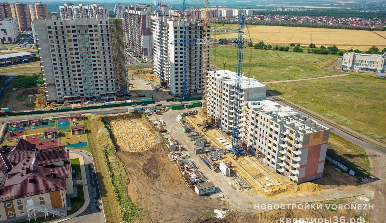 квартира г Воронеж р-н Советский Шилово ЖК «Ласточкино» ул. Острогожская/Коренцова/Ключникова фото 19