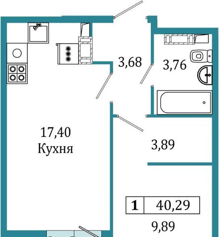 р-н Всеволожский г Мурино ул Екатерининская 16/5 Девяткино фото