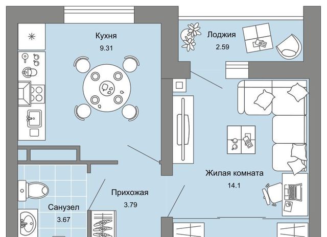 г Ульяновск р-н Засвияжский микрорайон «Юго-Западный» 6 Ультраград ЖК фото