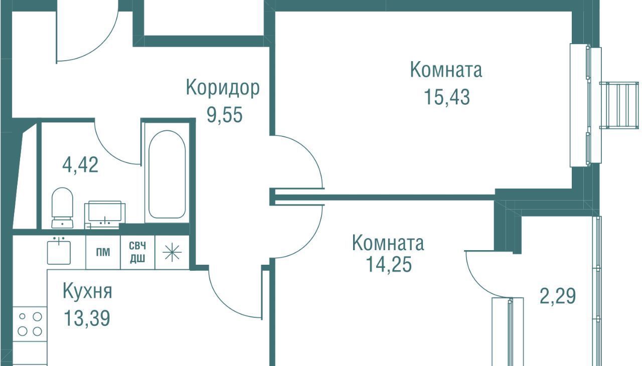 квартира г Одинцово ЖК «Одинбург» Одинцово фото 1