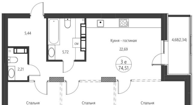 г Хабаровск р-н Индустриальный Строитель ул Сысоева 21/2 фото