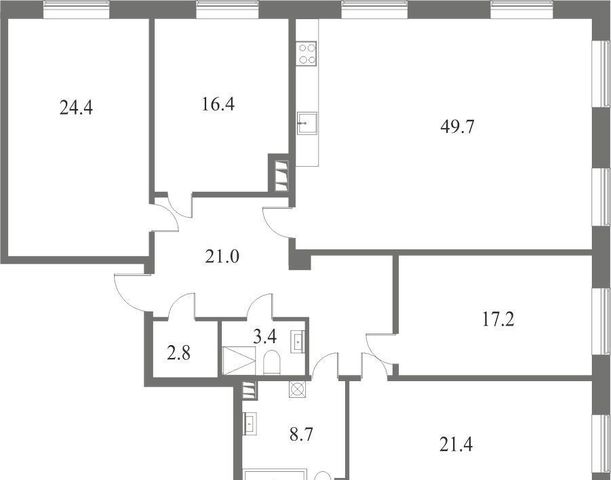 г Санкт-Петербург метро Крестовский Остров пр-кт Петровский 11/2 ЖК Neva Haus Петровский округ фото