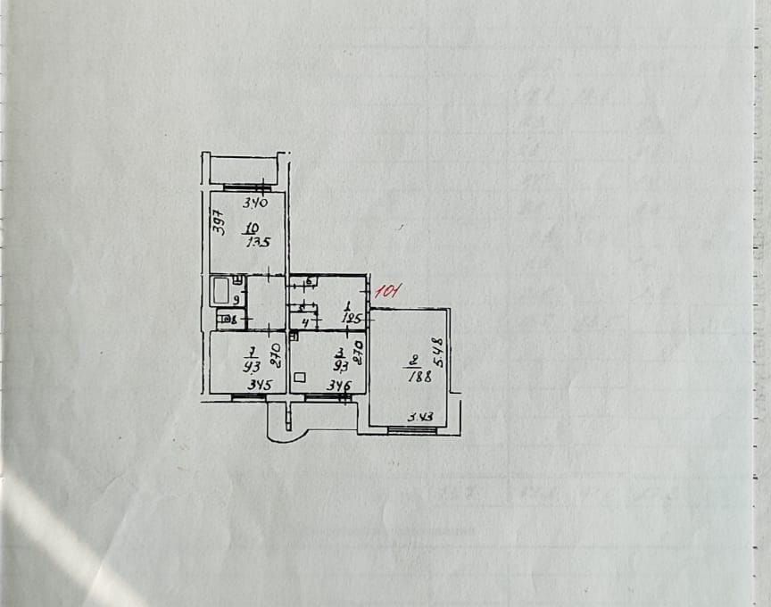 квартира г Астрахань р-н Кировский ул Куликова 38к/1 фото 15