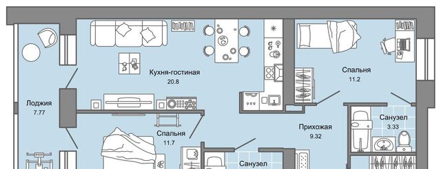 г Киров р-н Ленинский ул Дмитрия Козулева 2к/1 фото